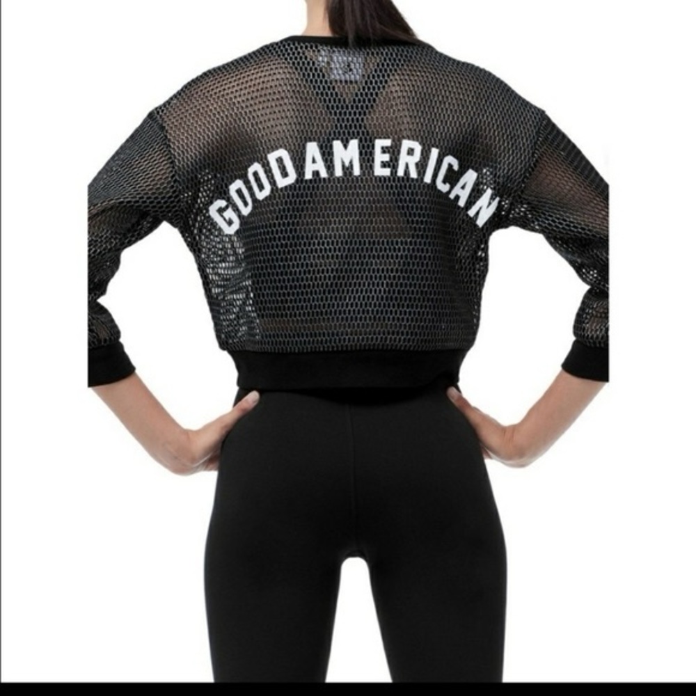 Good American THE WARRIOR CROP COVER-UP